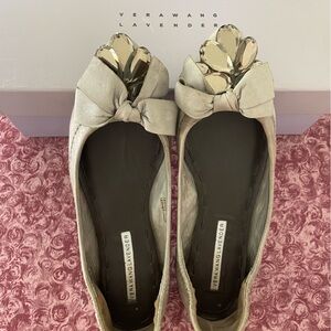 Vera Wang lavender flats